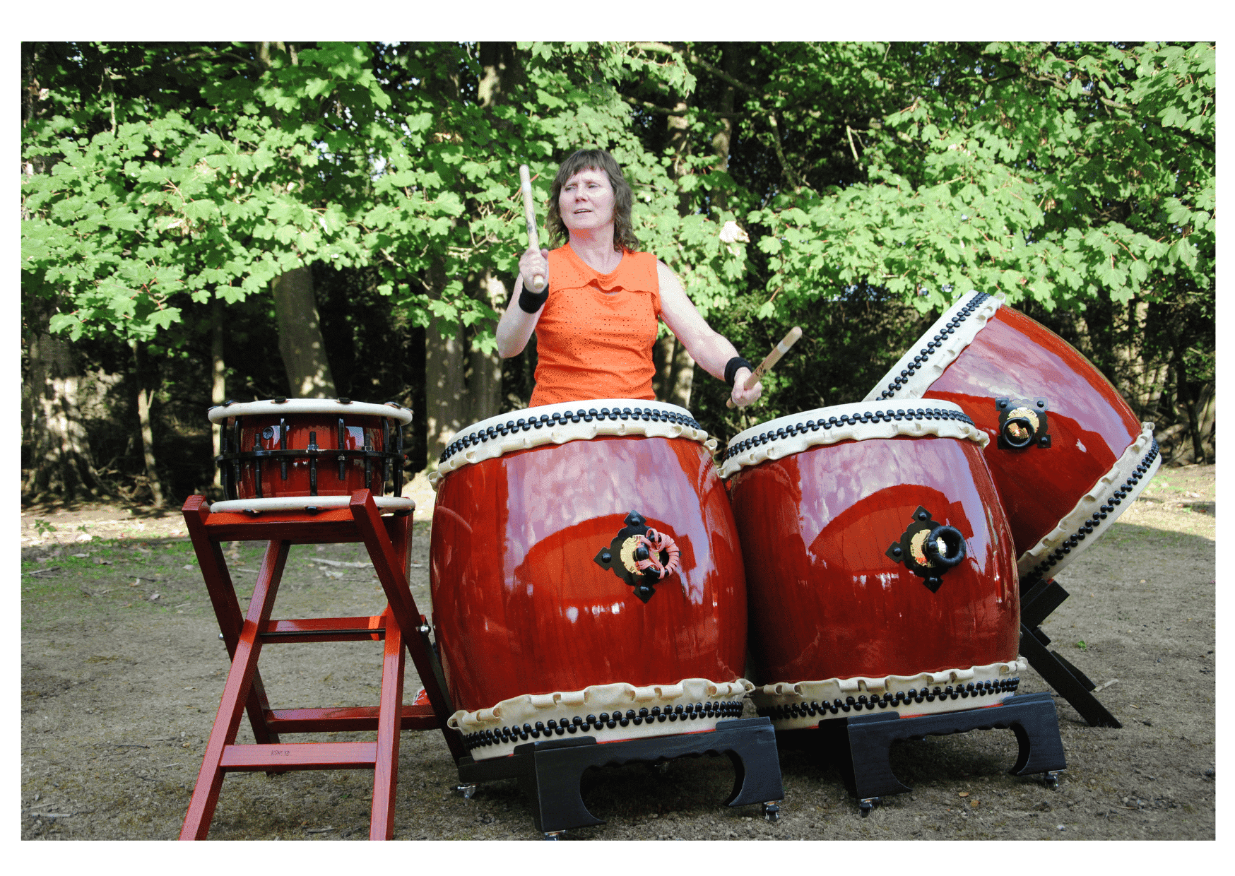 Taiko (Japans drummen) & Sumi-e (Japans inktschilderen) header image