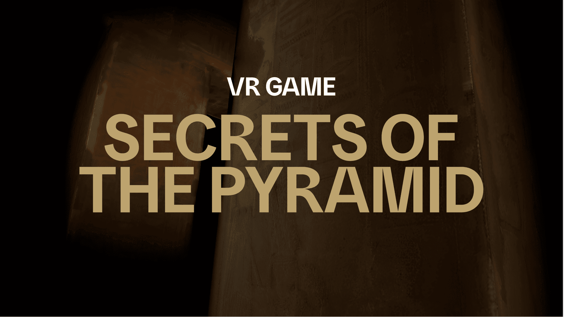 Secrets of the Pyramid VR game header image