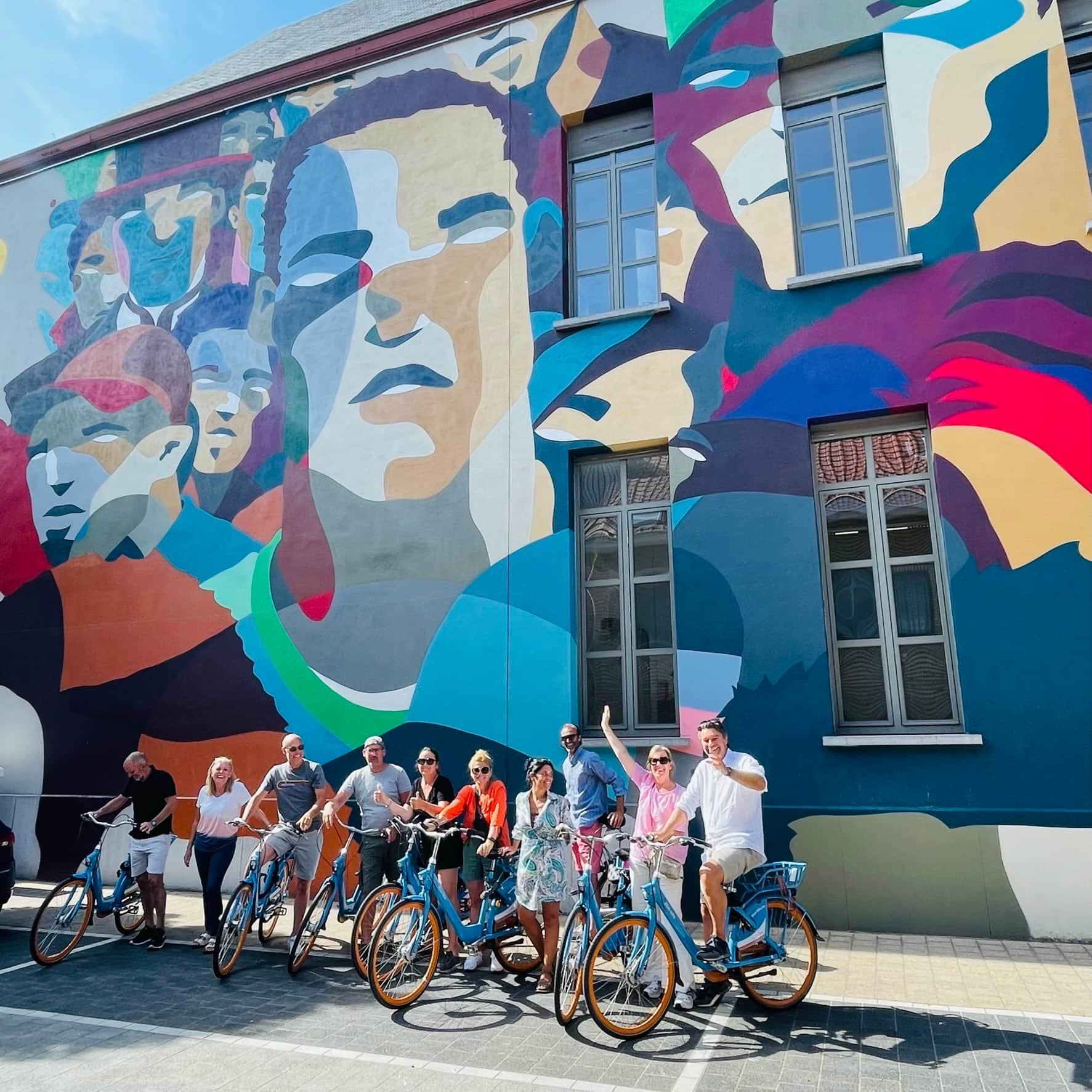 Bike tour "Street Art Mechelen" header image