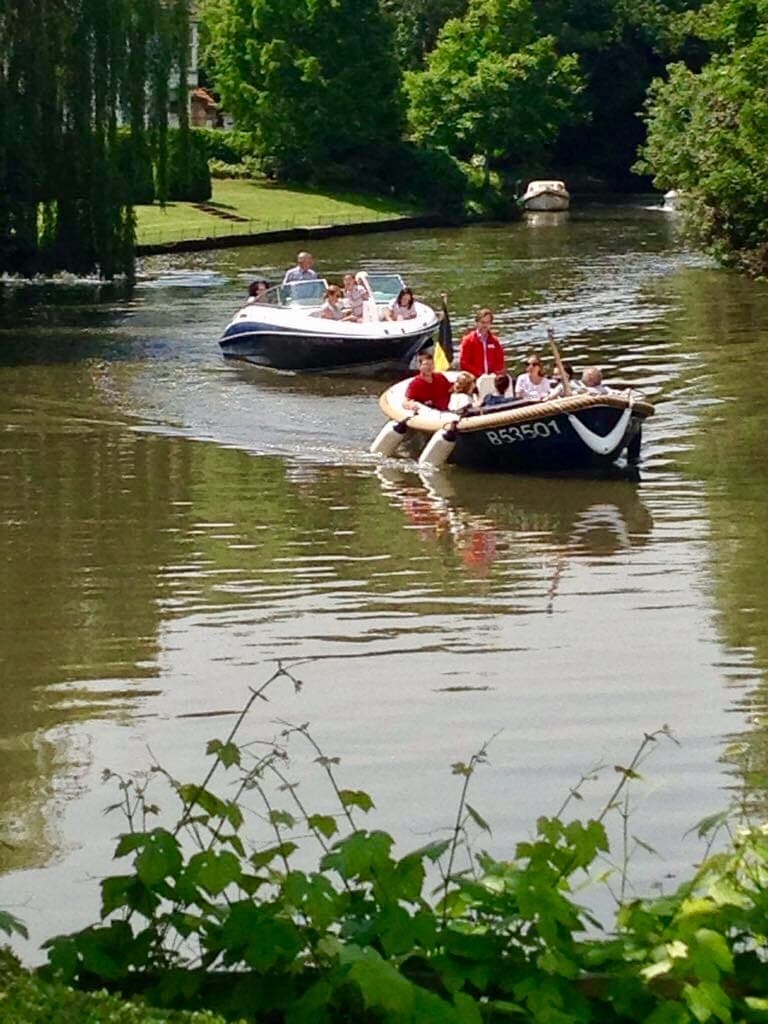 Boottocht op de Leie