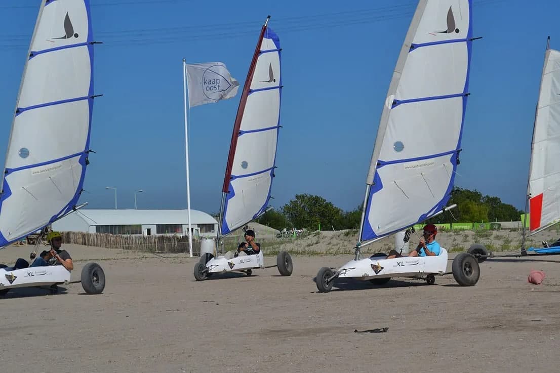 Land sailing header image