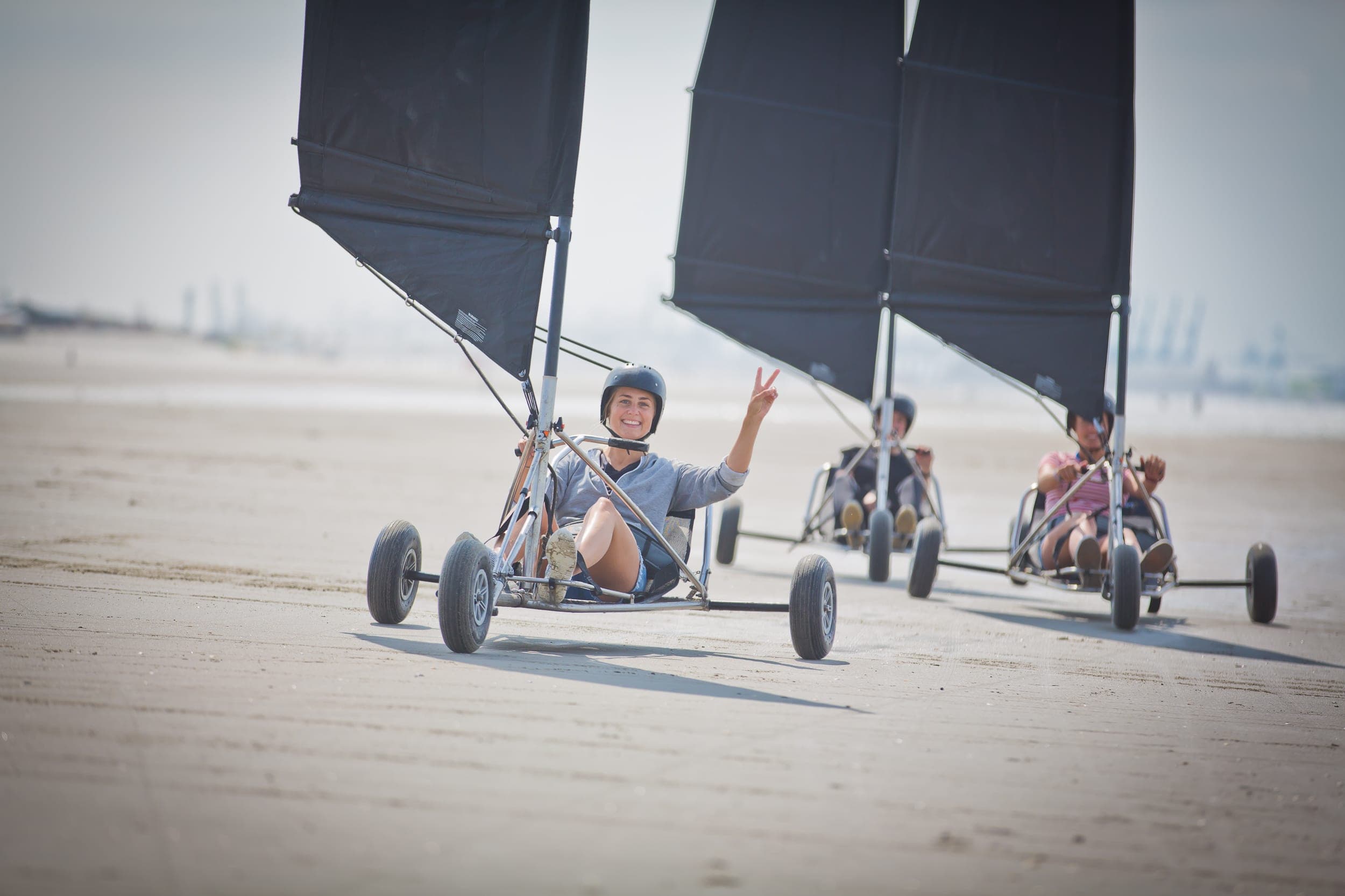 Blokarten op het Westlandse strand header image