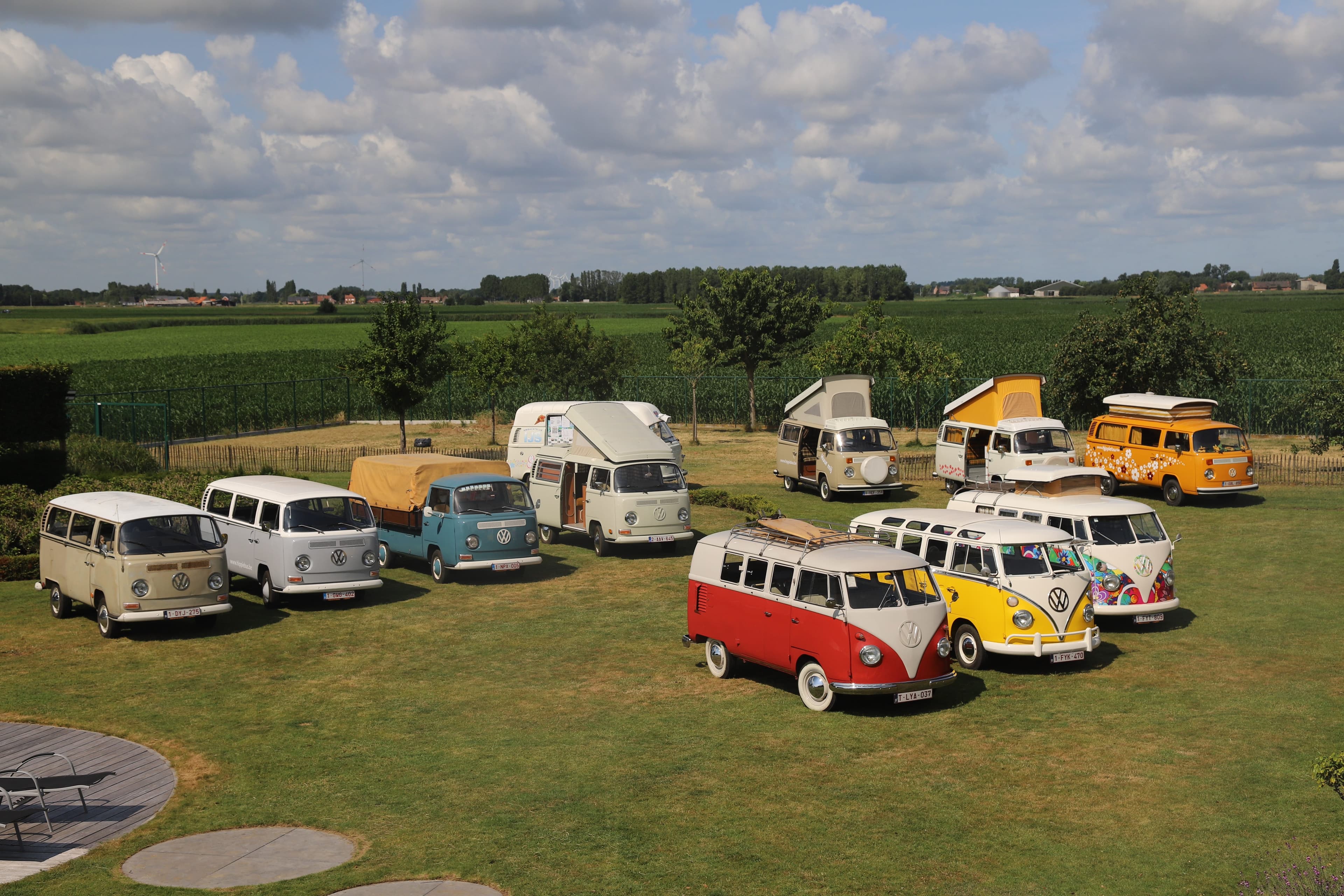 Go cruising with a vintage VW bus header image