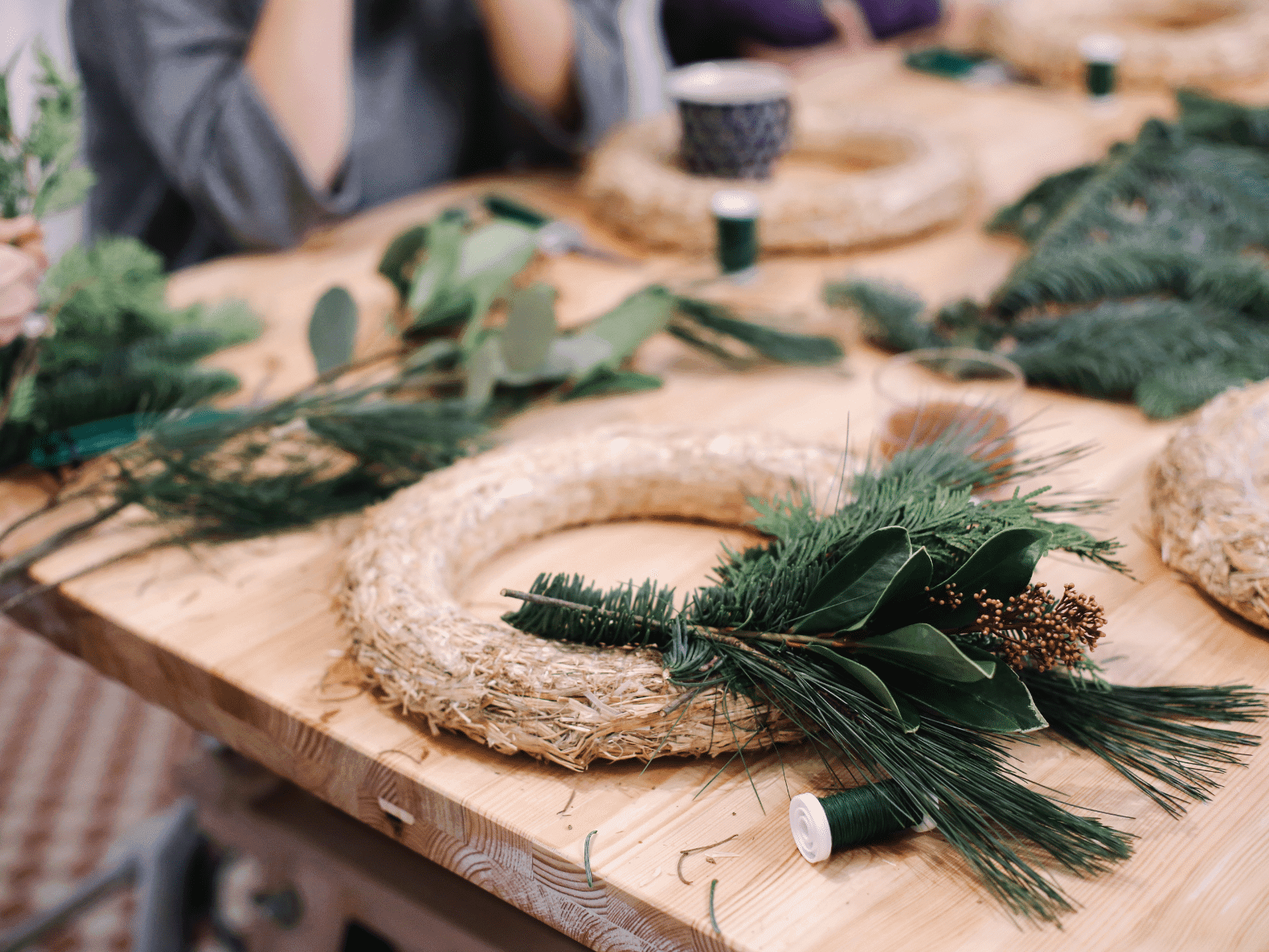 Kerstkrans maken header image