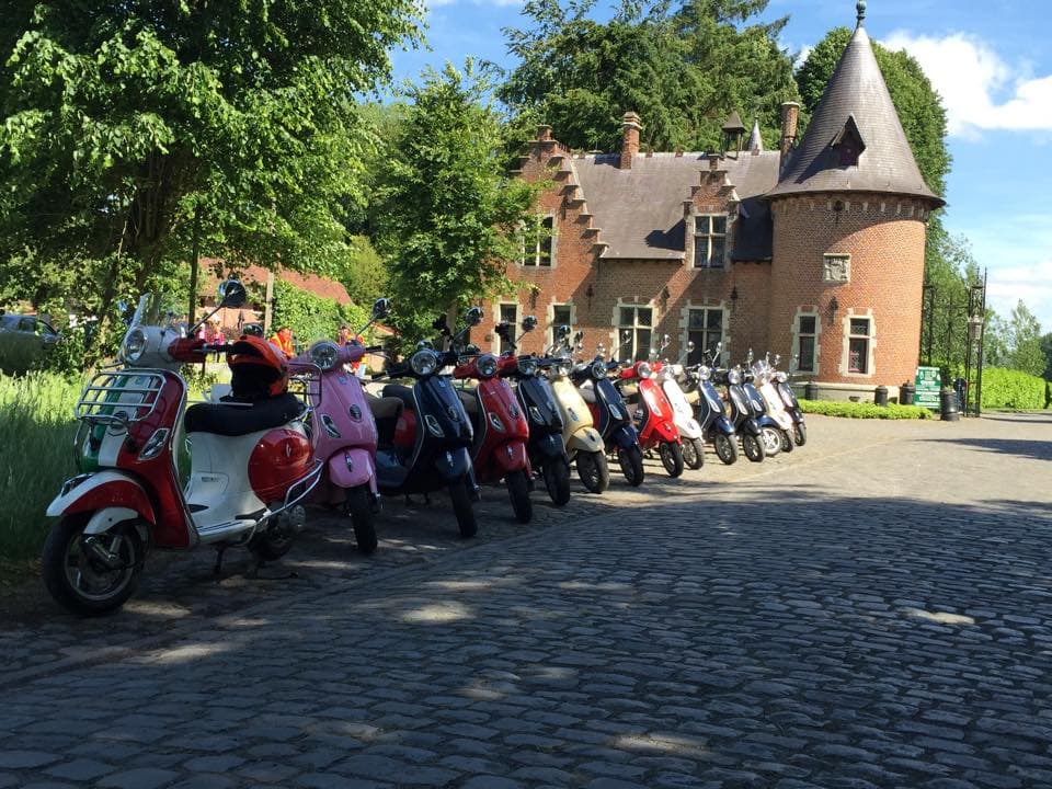 Vespa - lunch - boat trip