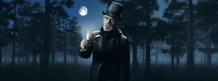 Online winter game Scrooge - Header