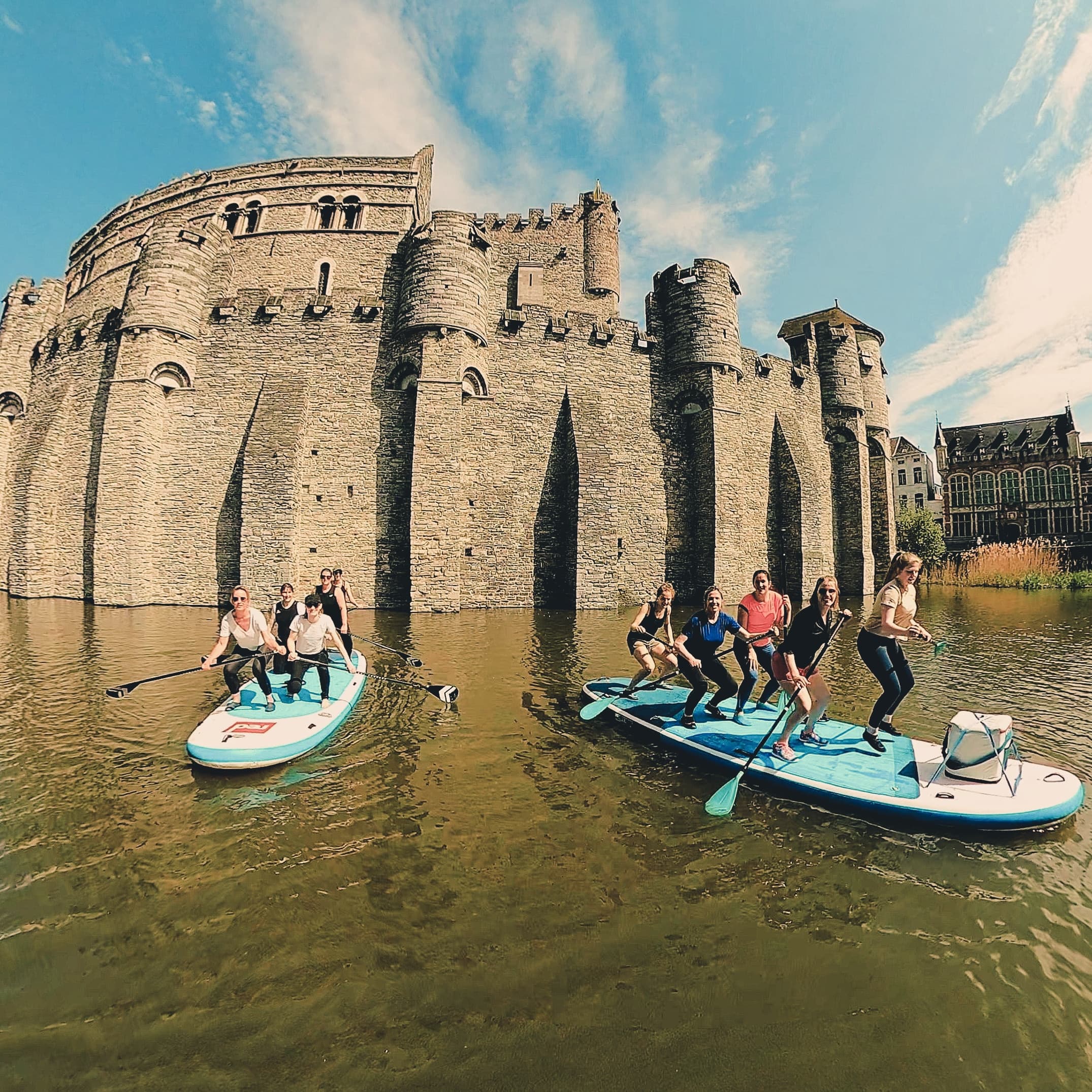 SUP tour Rondje Gent header image