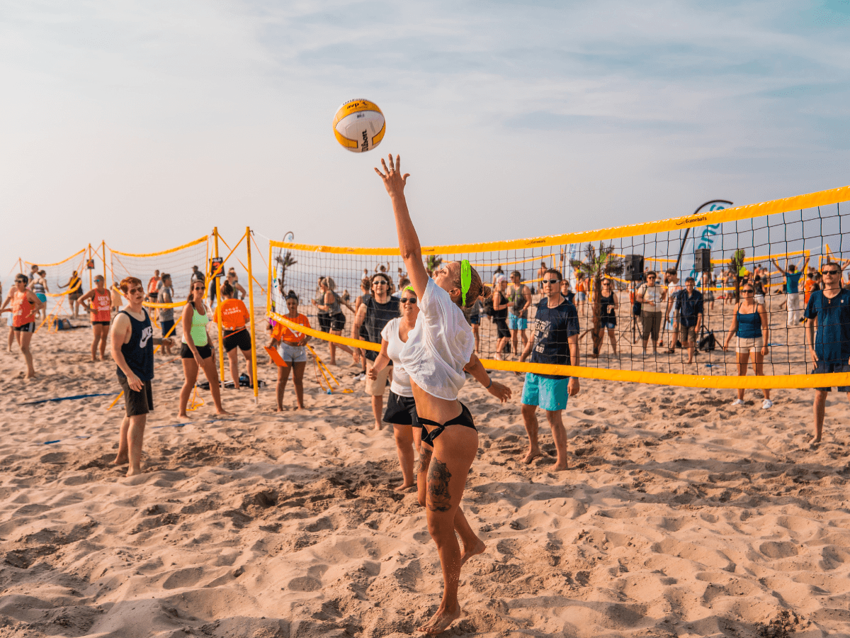 Beachvolleybal header image