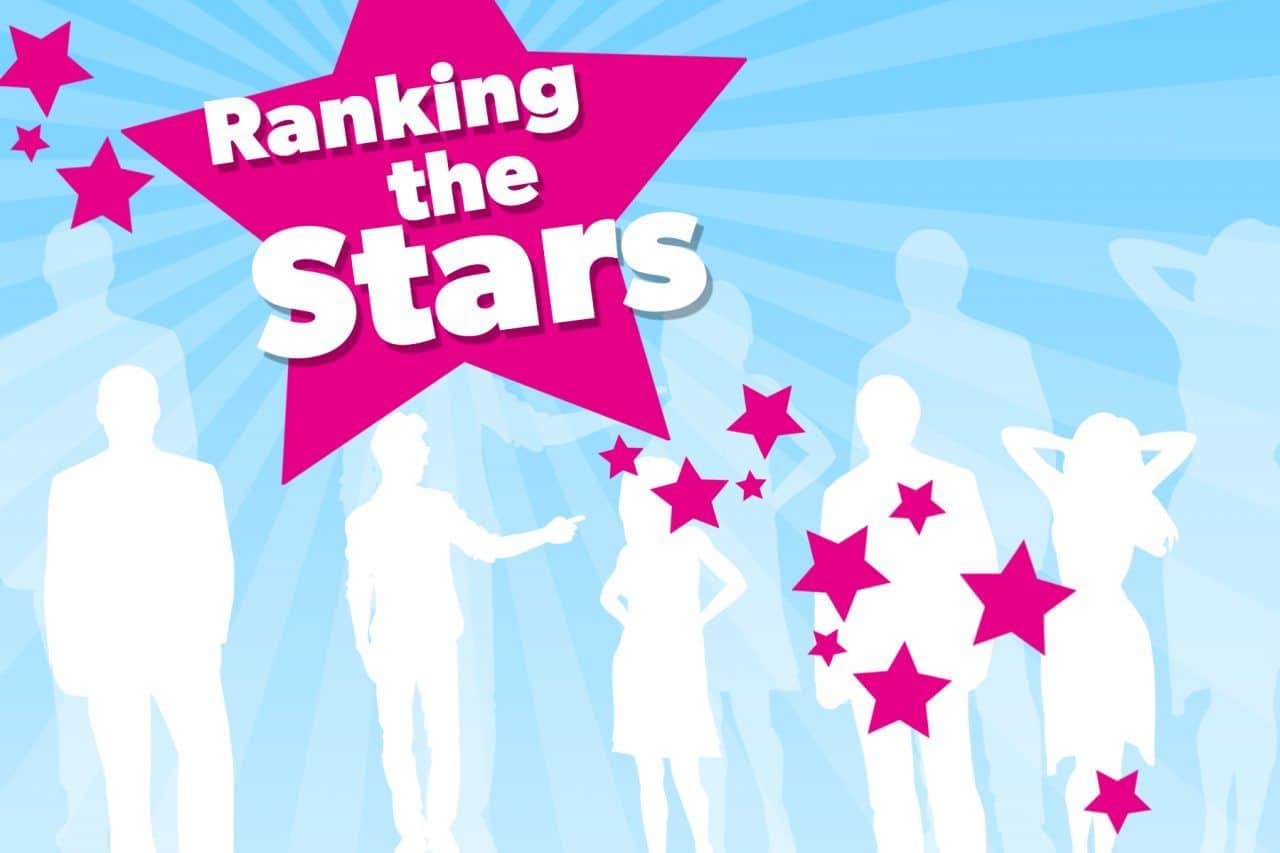 Ranking the Stars Quiz header image