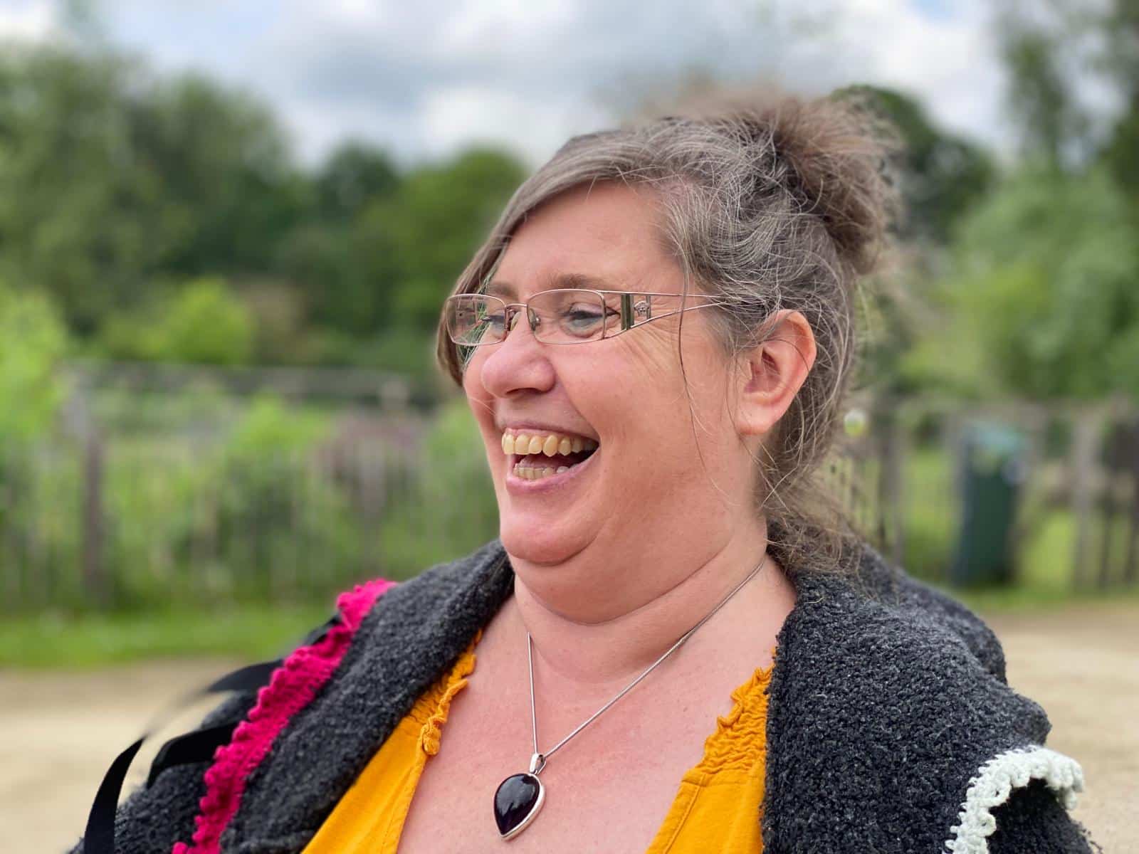 Lachwandeling : bewust wandelen en lachen in de natuur header image