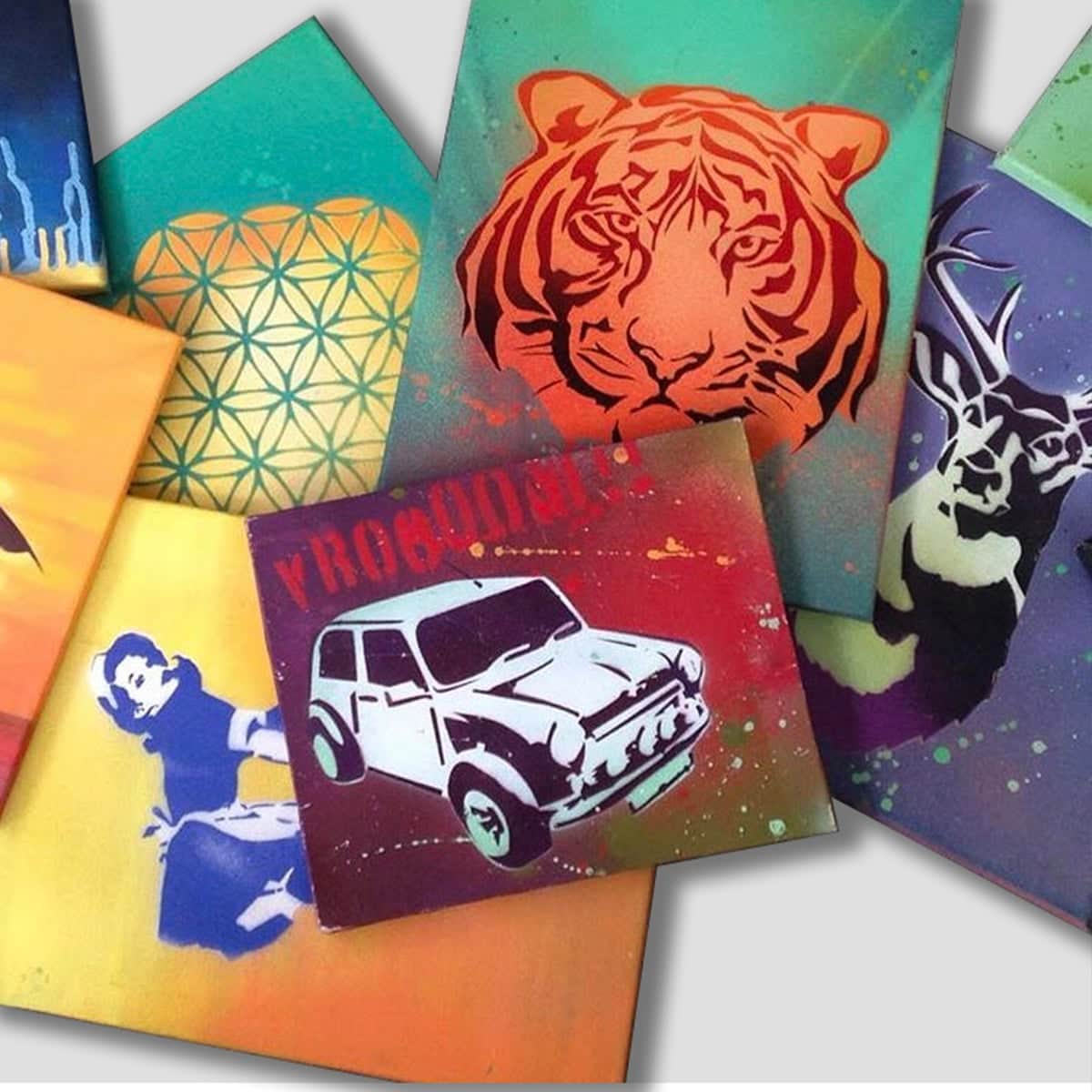 Creatieve street-art workshop met stencils header image